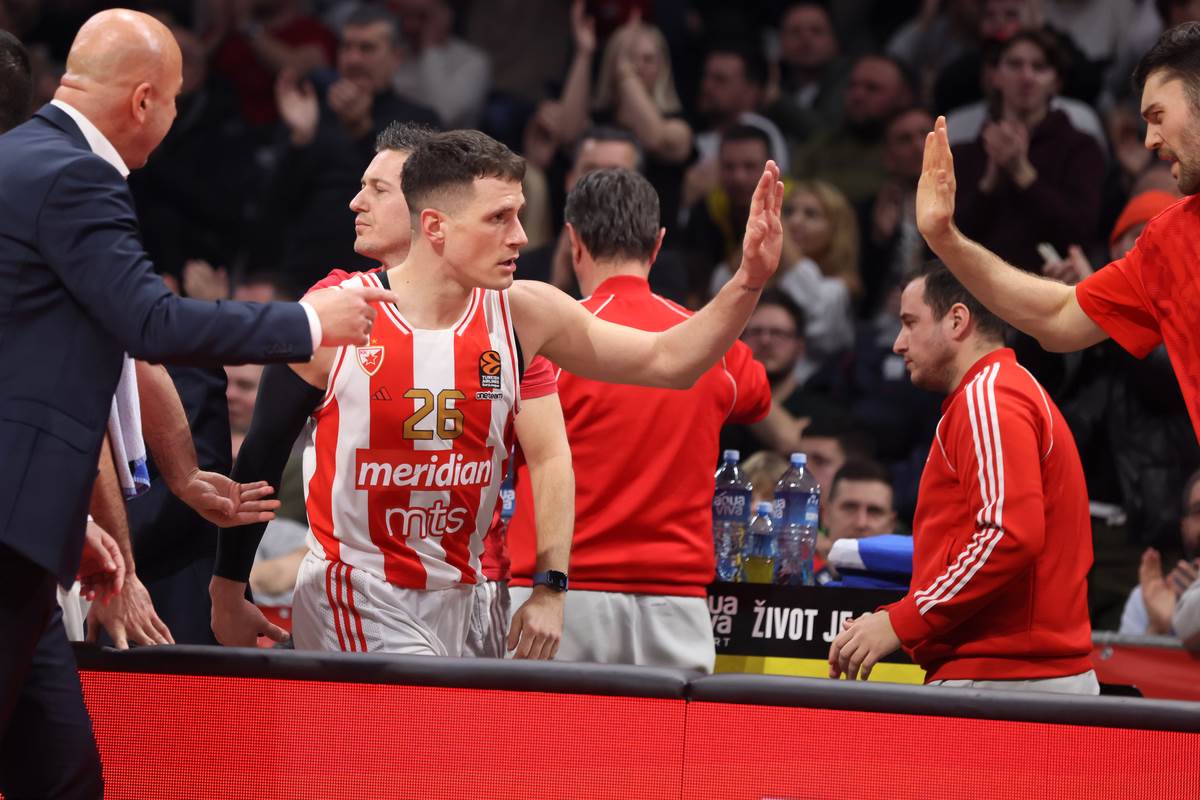 Crvena zvezda šanse za plej-of tabela Evrolige