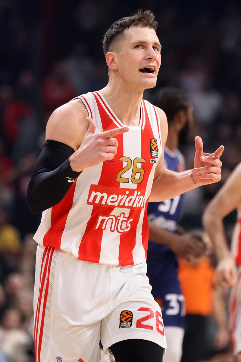 Crvena zvezda šanse za plej-of tabela Evrolige