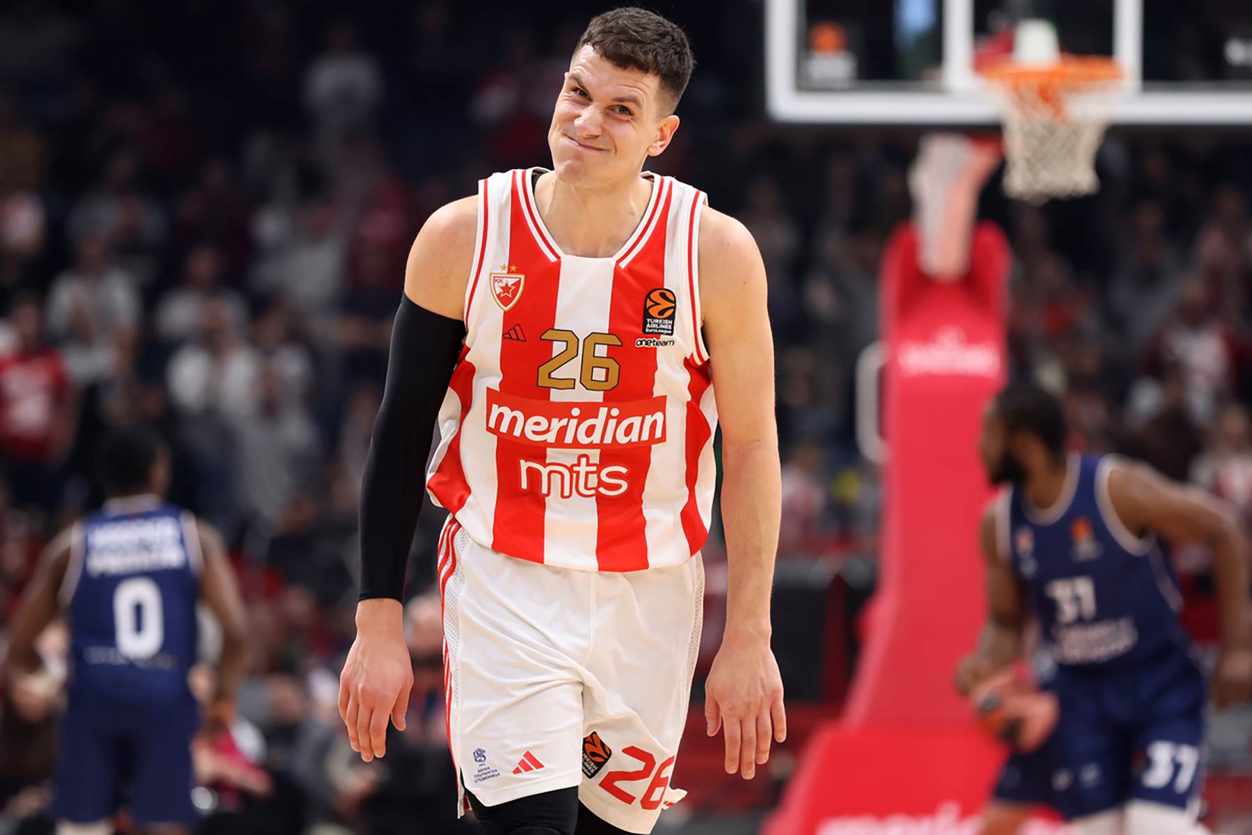 Crvena zvezda šanse za plej-of tabela Evrolige