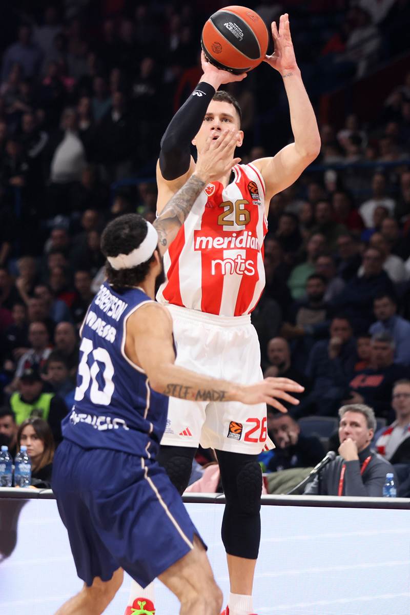 Crvena zvezda šanse za plej-of tabela Evrolige