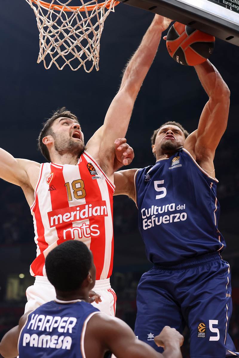 Crvena zvezda šanse za plej-of tabela Evrolige