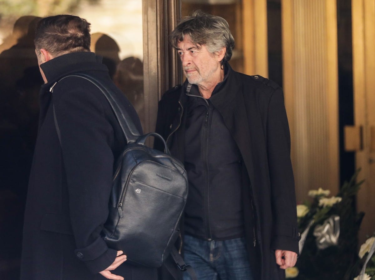 Zorica Marković s Dijanom Hrkalović na sahrani bivšeg muža