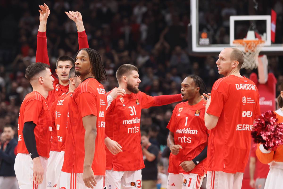 Crvena zvezda Barselona koreografija Delija Evroliga objavila snimak