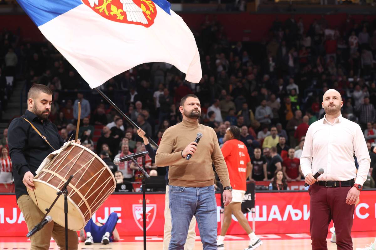 Crvena zvezda Barselona koreografija Delija Evroliga objavila snimak