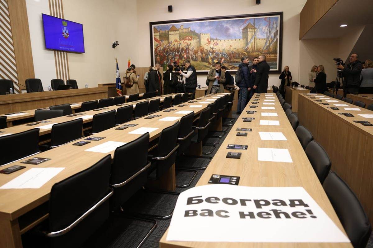 Konstitutivna sednica Skupštine Beograda