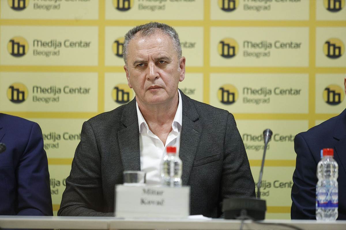 Konferencija za štampu pokreta MI glas iz naroda