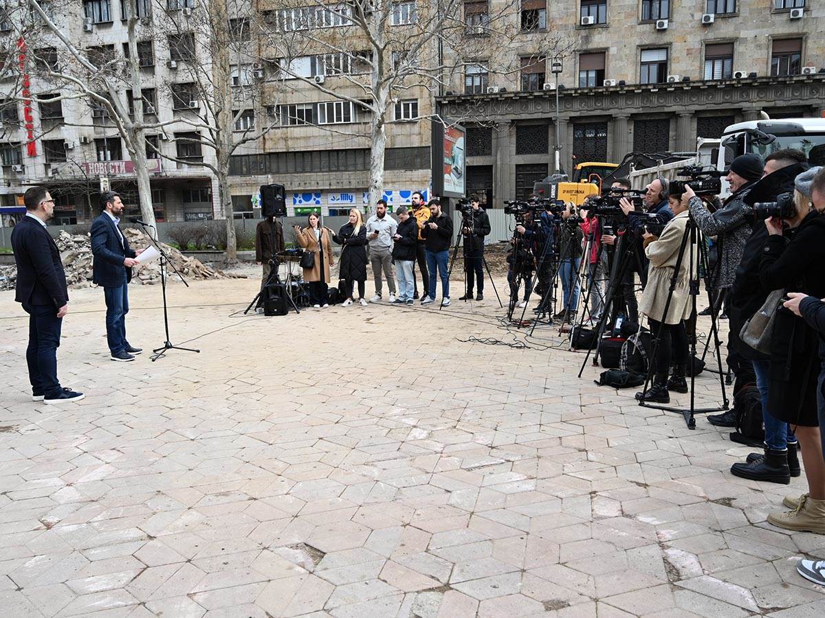 Novi izgled Trga Nikole Pašića