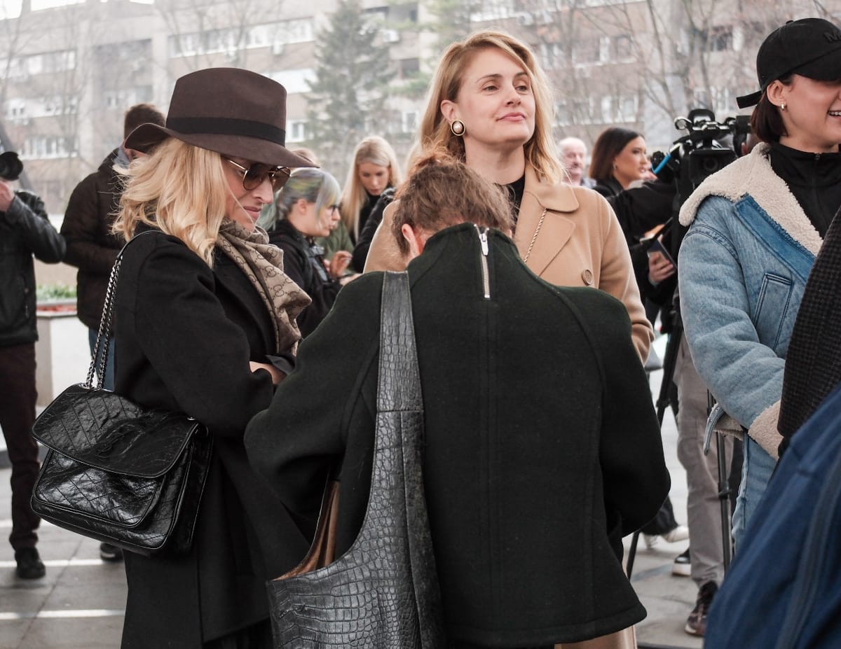 Anđela Jovanović ispred suda