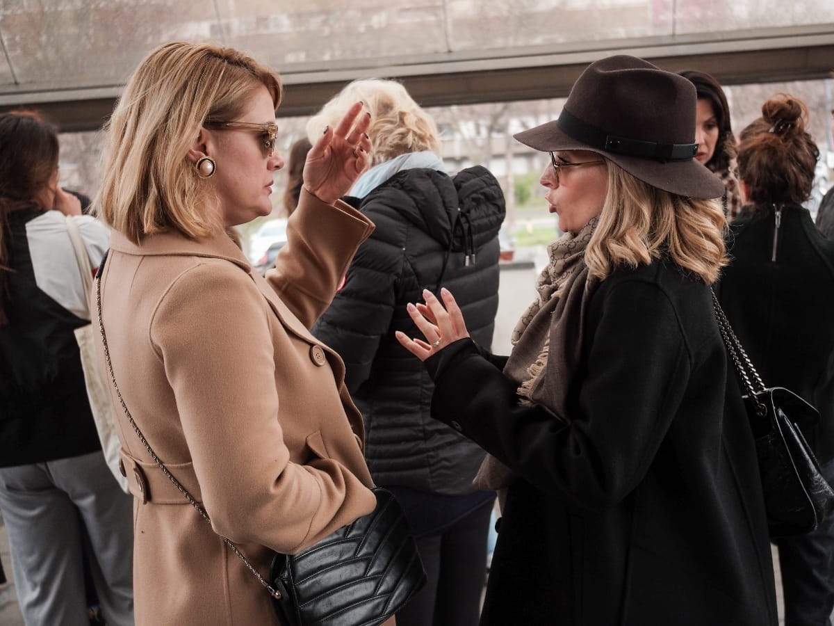 Anđela Jovanović ispred suda