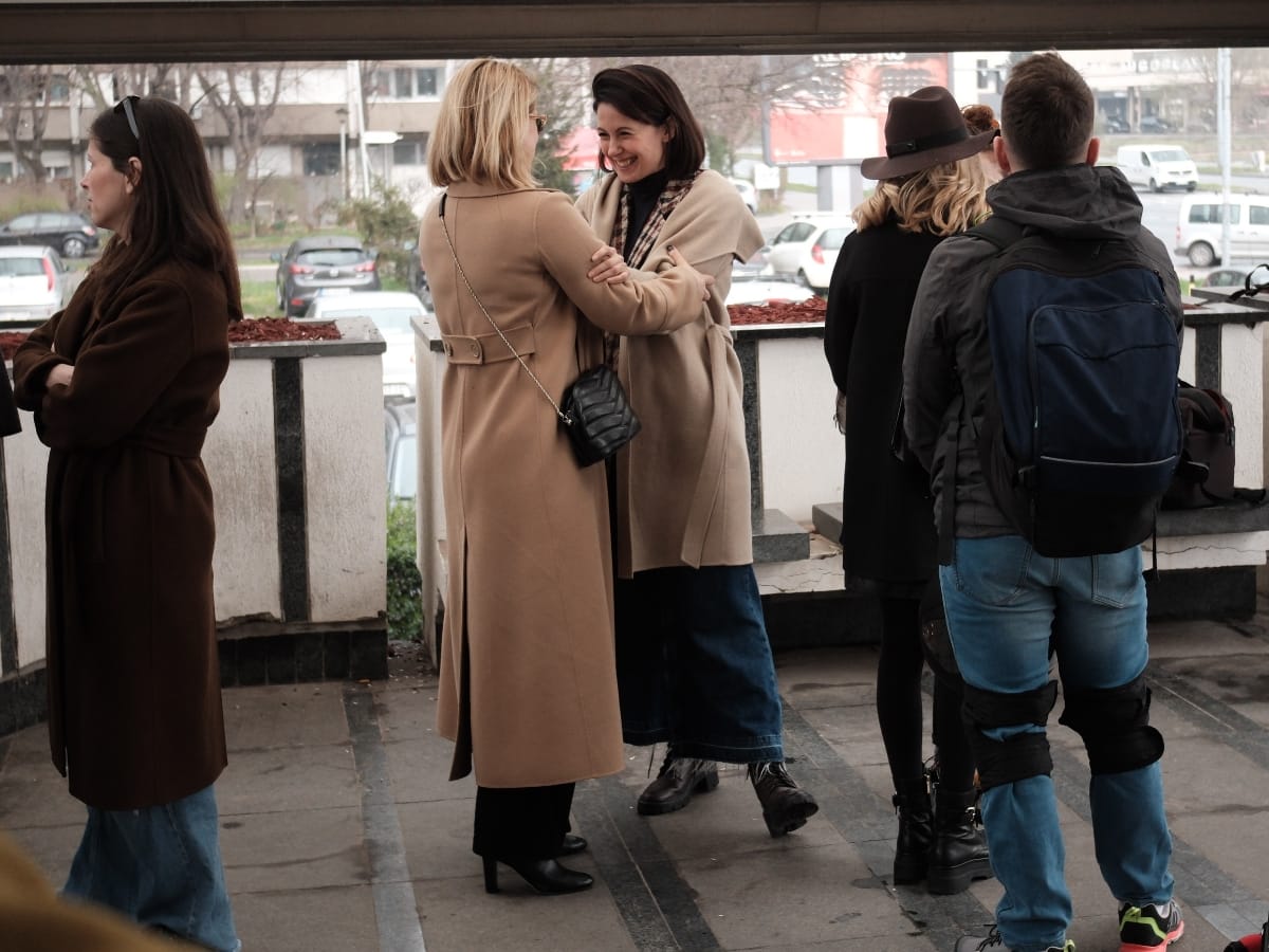 Anđela Jovanović ispred suda