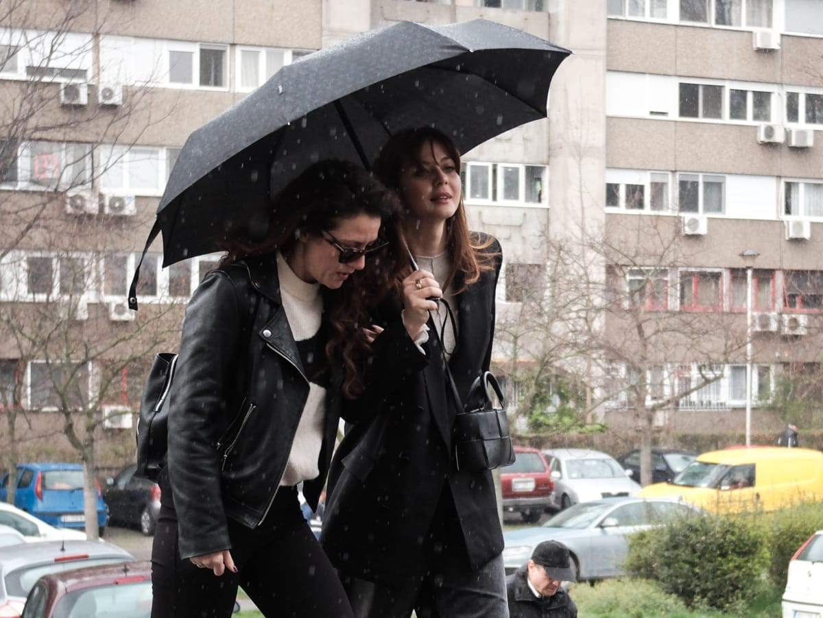 Anđela Jovanović ispred suda