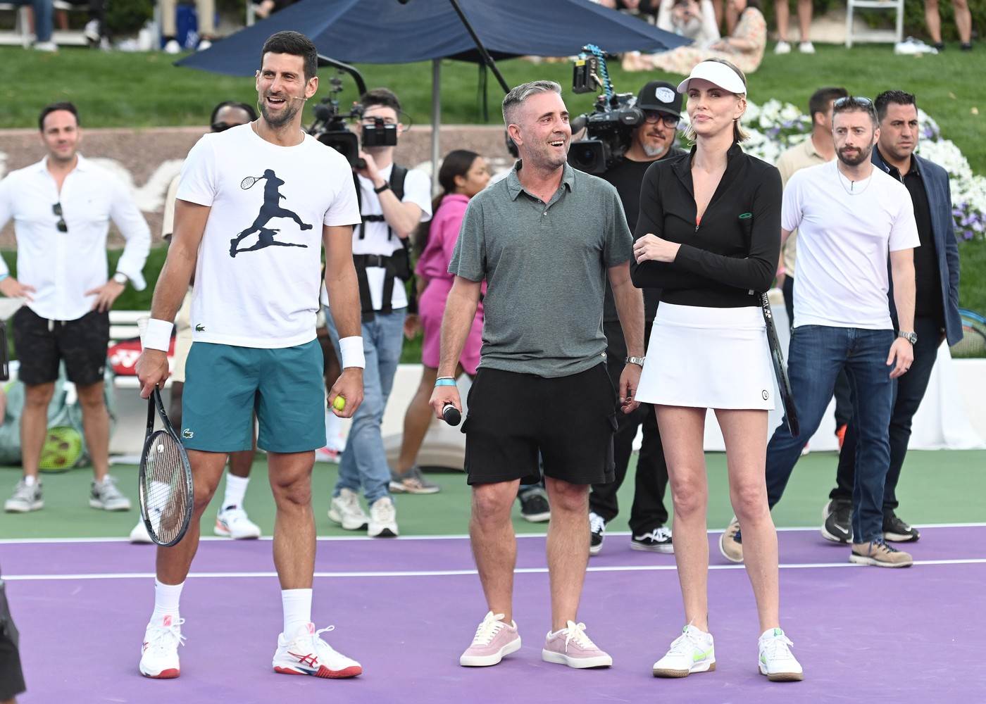 Novak Đoković i Šarliz Teron