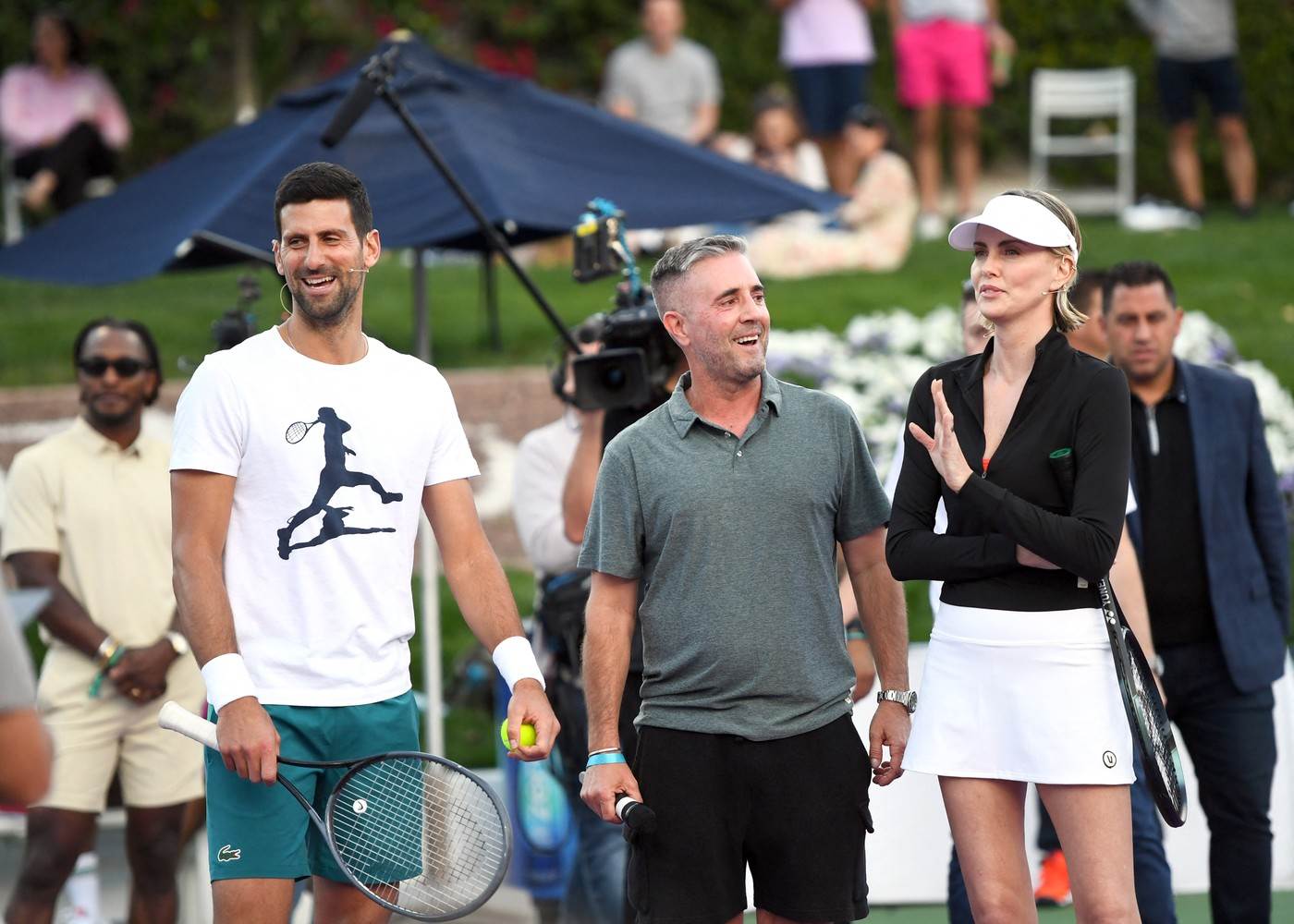 Novak Đoković i Šarliz Teron