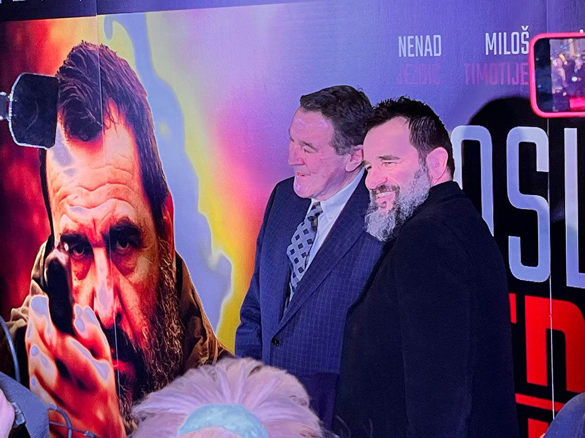 Premijera filma Poslednji strelac Nenad Jezdić neprepoznatljiv