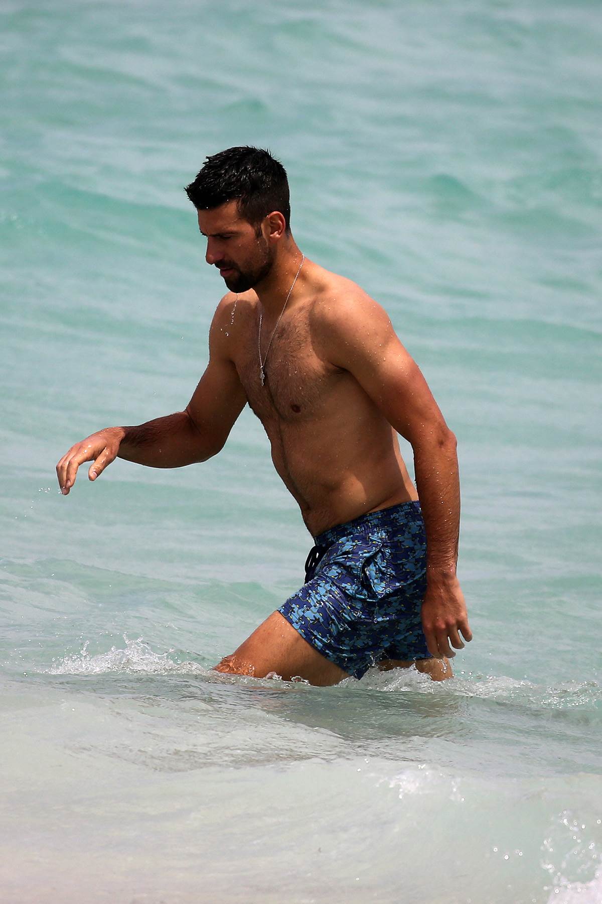 Novak Đoković na plaži Majami Bič