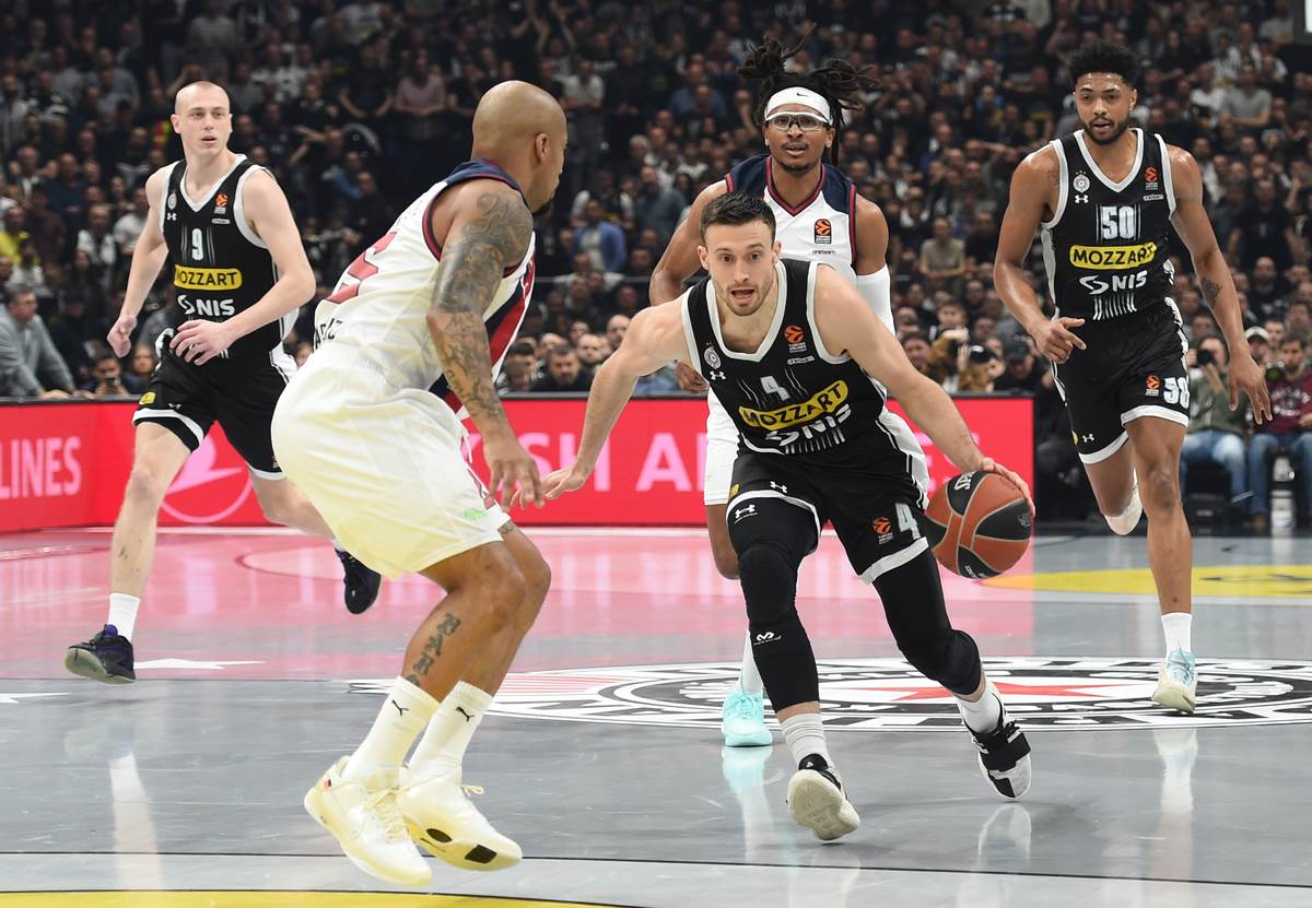 Dva bitna meča za Partizan u Evroligi