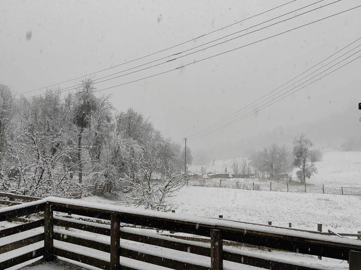 Pao sneg u užičkom kraju