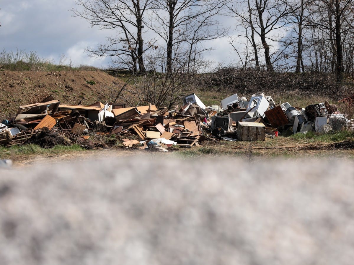 Seno i sut izbaceni iz stale gde se rasciscava teren (2).jpg