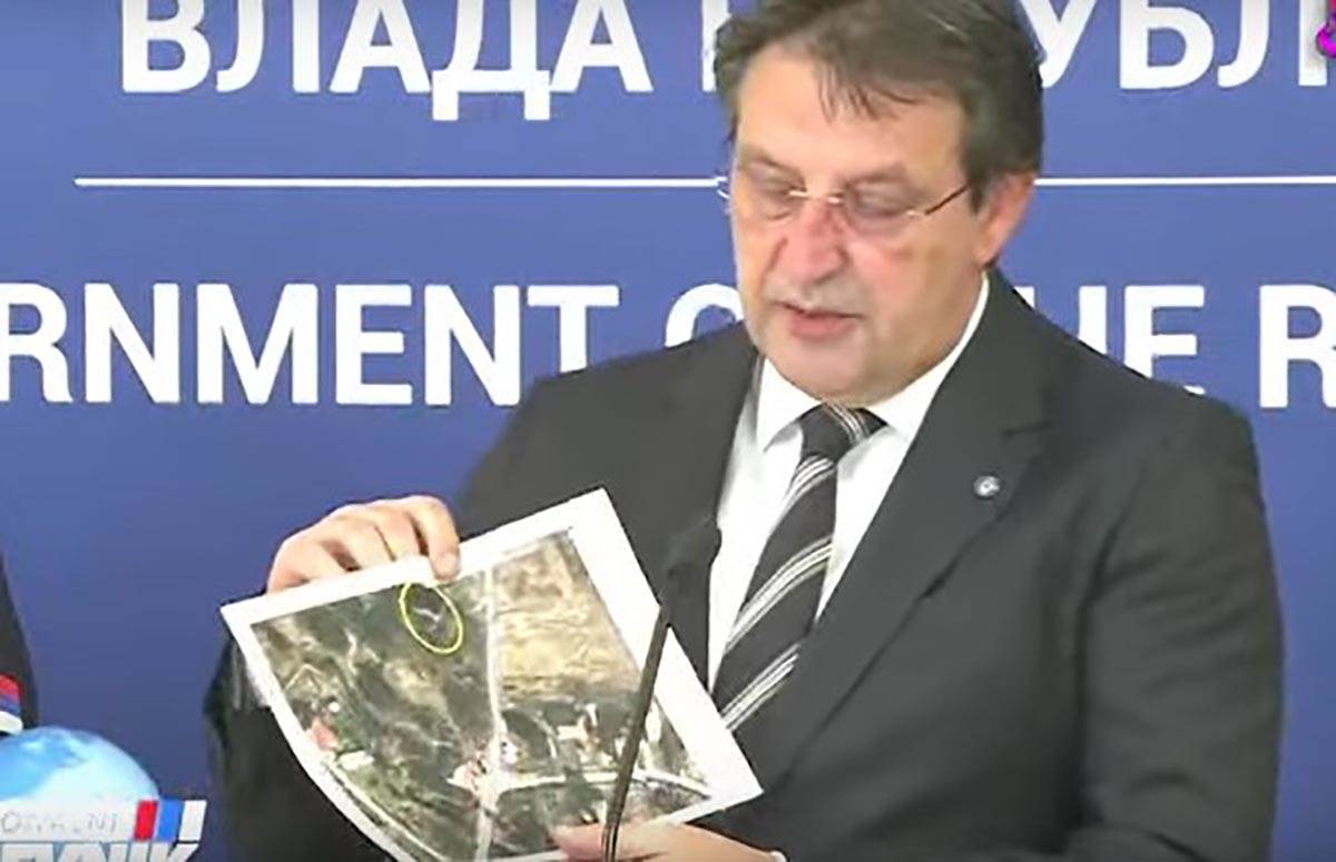 Gašić mapa gde je bio automobil