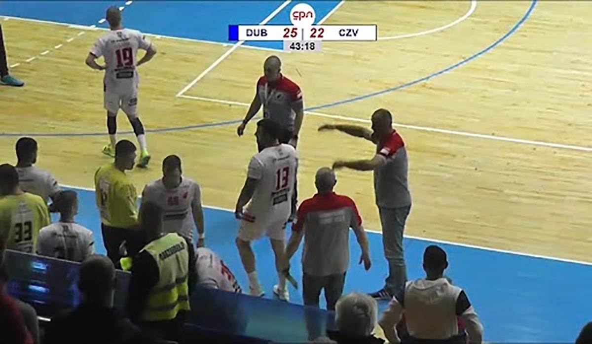 Rukometaši Crvene zvezde se povukli sa terena stiglo saopštenje