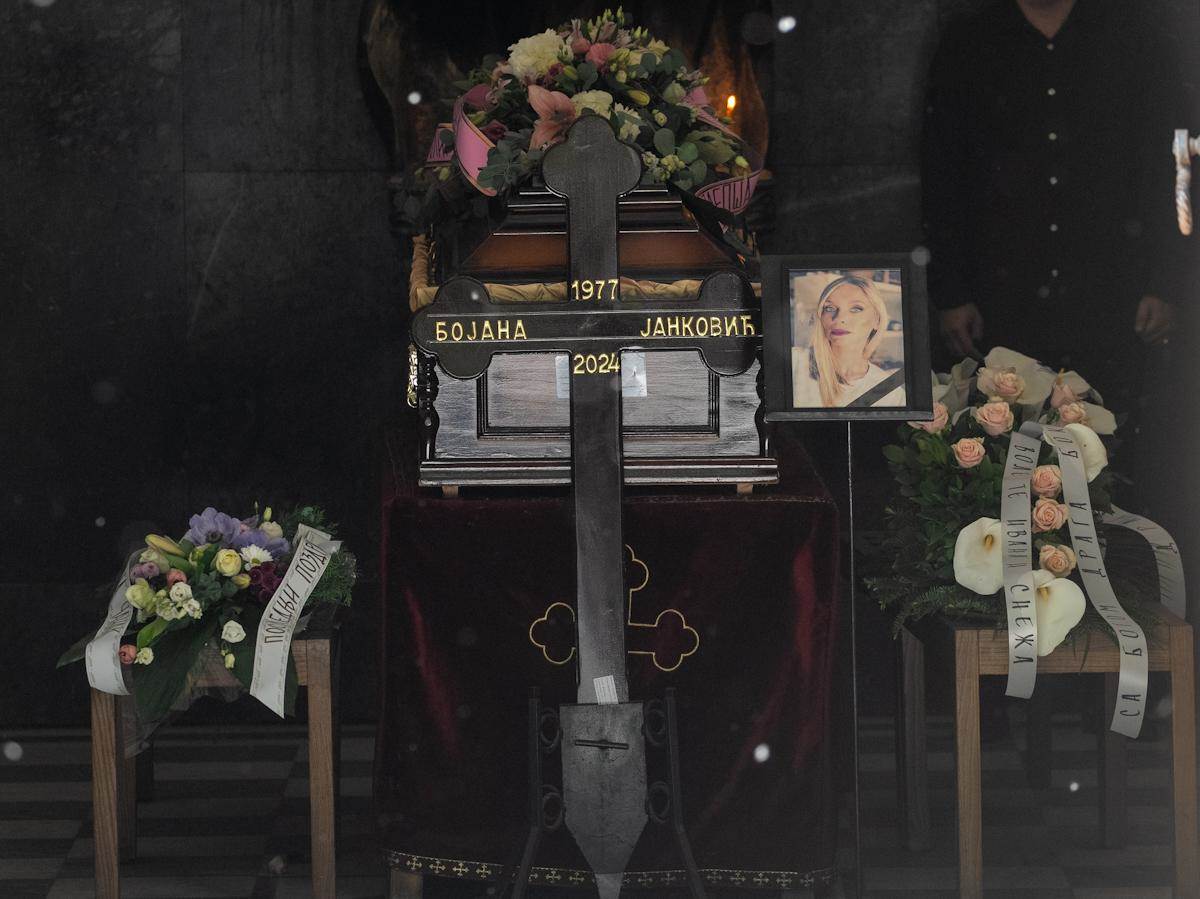 Beogradski sindikat na sahrani Bojane Janković