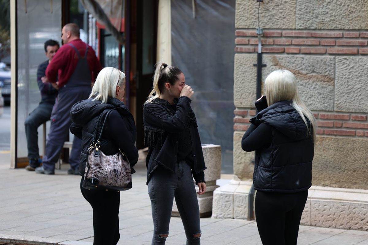 Beogradski sindikat na sahrani Bojane Janković