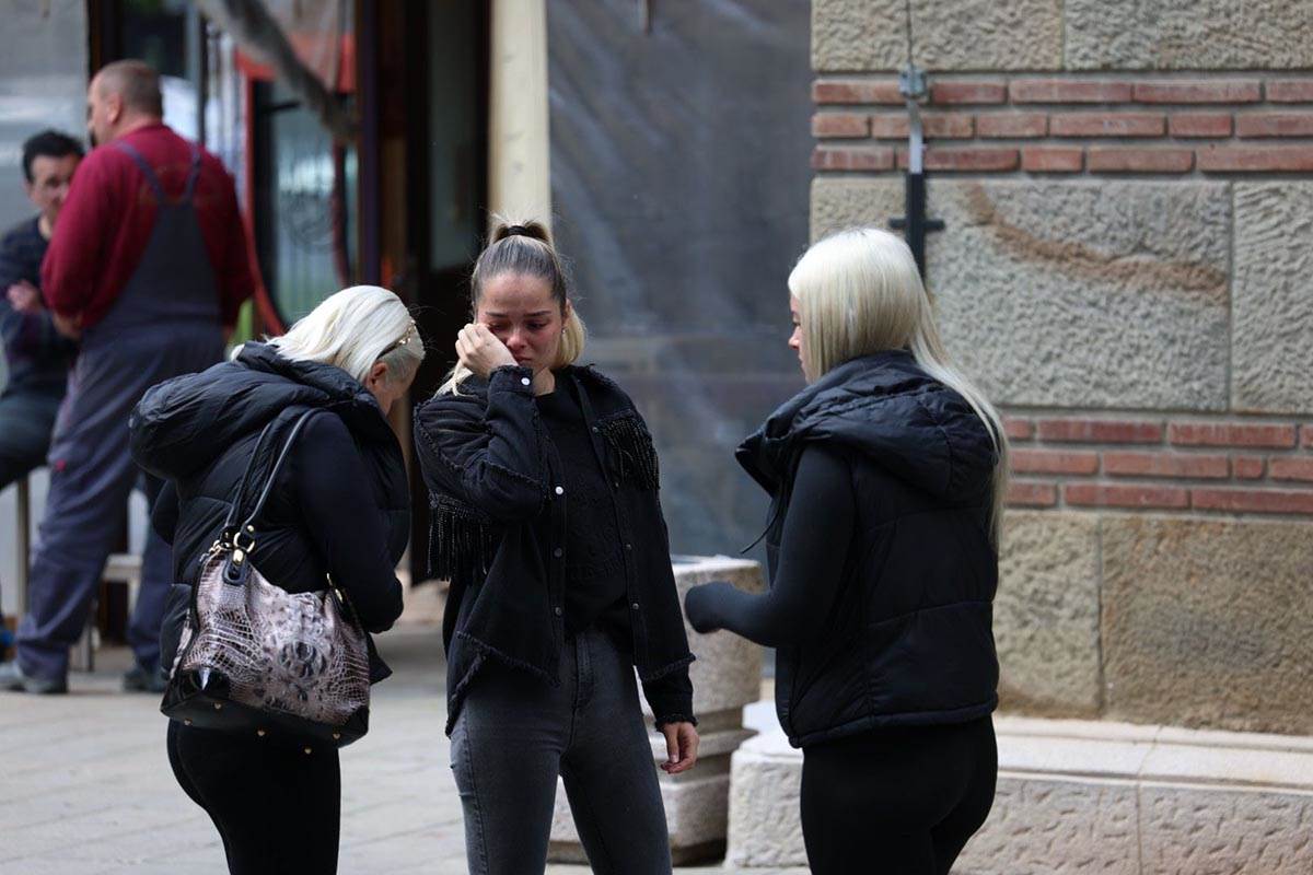 Beogradski sindikat na sahrani Bojane Janković