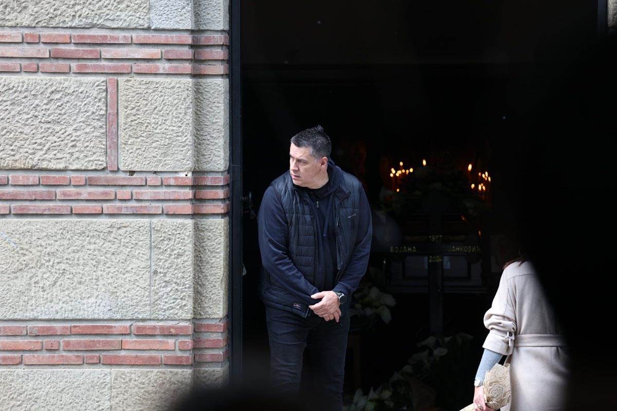 Beogradski sindikat na sahrani Bojane Janković