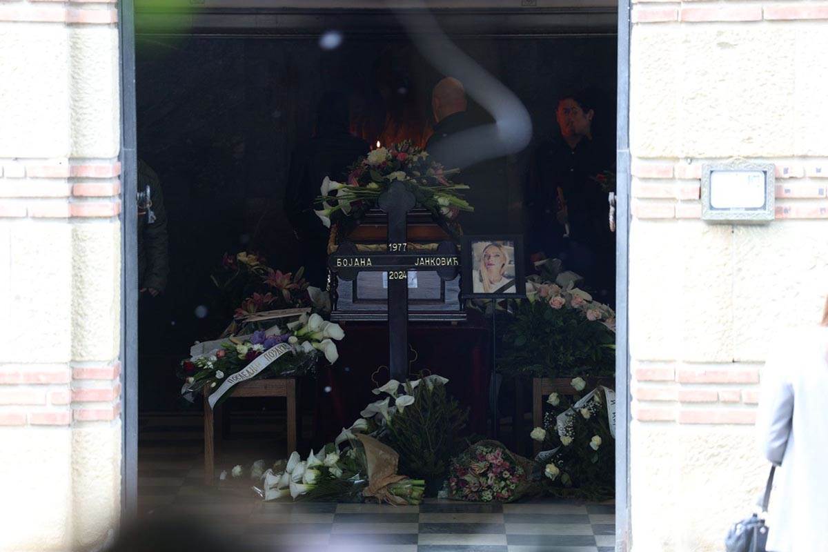 Beogradski sindikat na sahrani Bojane Janković