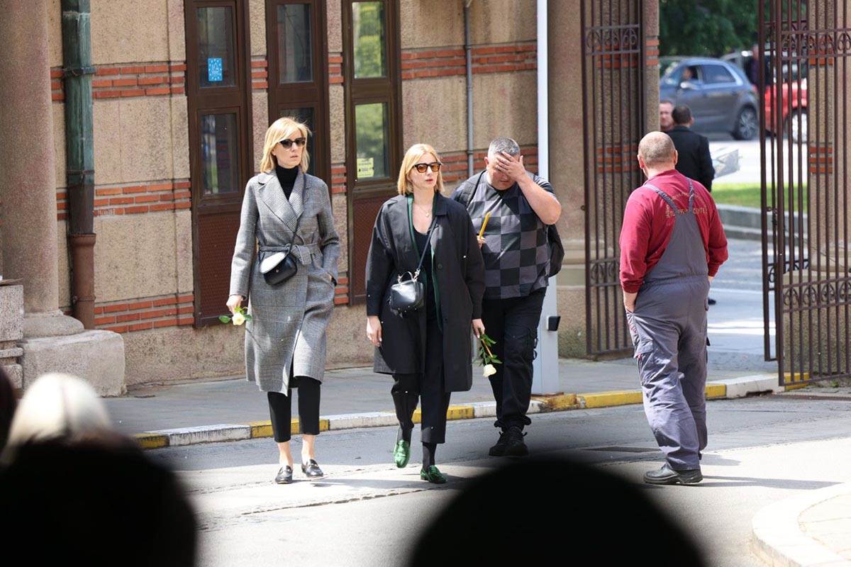 Beogradski sindikat na sahrani Bojane Janković