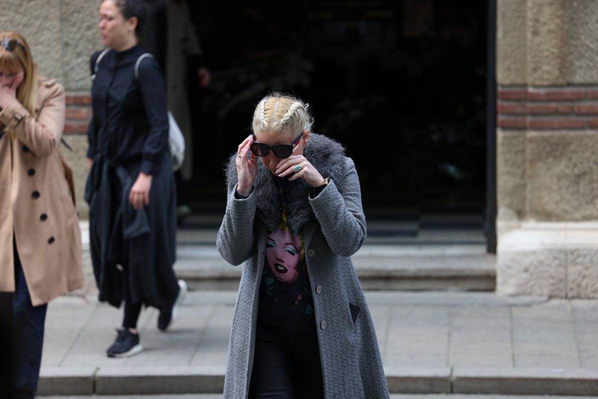 Beogradski sindikat na sahrani Bojane Janković