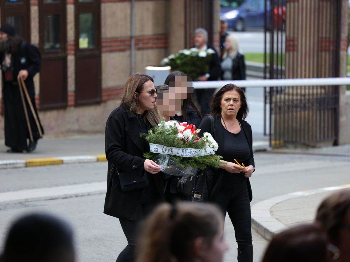 Beogradski sindikat na sahrani Bojane Janković