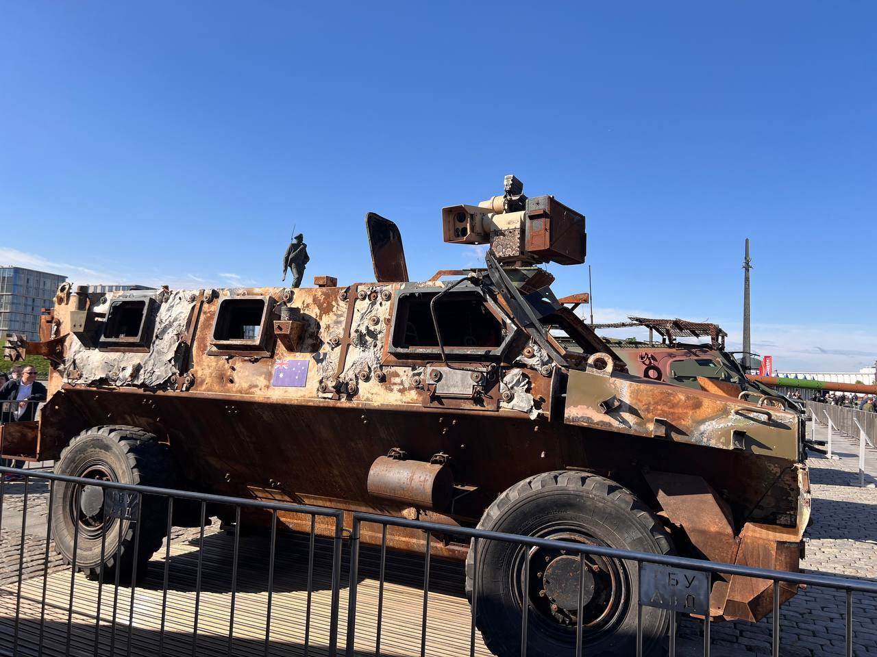 Rusija, Dan pobede, zaplenjeno oružje Ukrajine