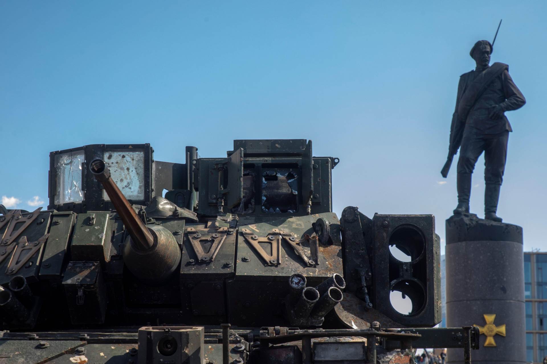 Rusija, Dan pobede, zaplenjeno oružje Ukrajine