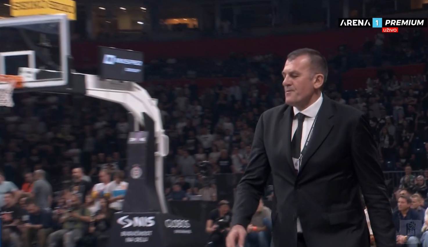 Sudije kasnile na Partizan Budućnost 