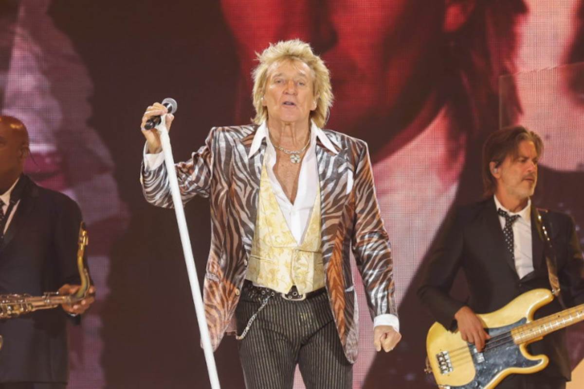 Rod Stjuart napravio spektakl mnoge poznate ličnosti došle su na koncert