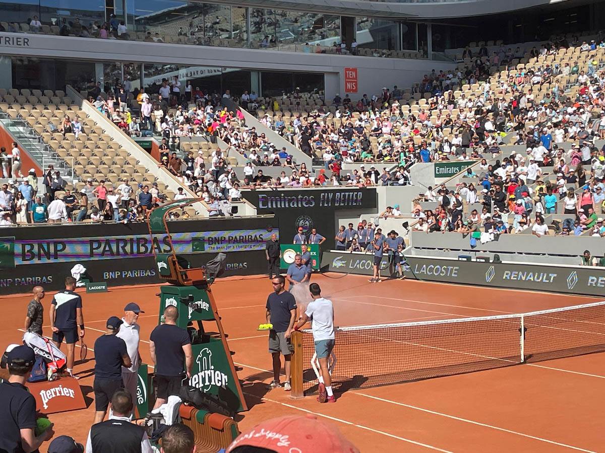 Novak Đoković raspored na Rolan Garosu prvi meč u večernjem terminu