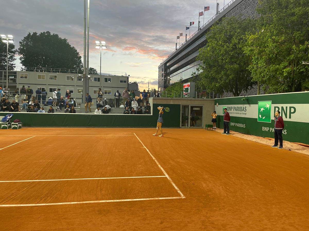 Olga Danilović protiv Danijel Kolins na Rolan Garosu 2024