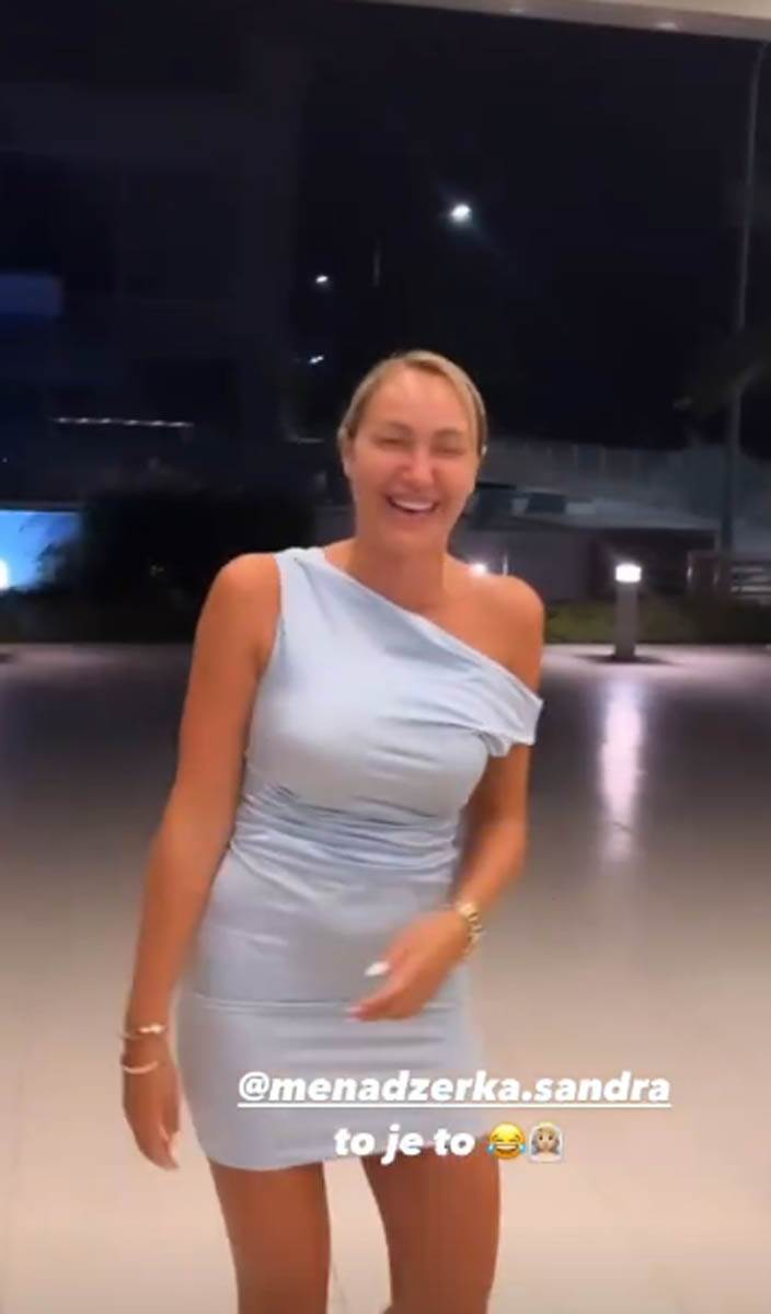 Teodora Džehverović u izazovnoj haljini na svadbi menadžerke Sandre