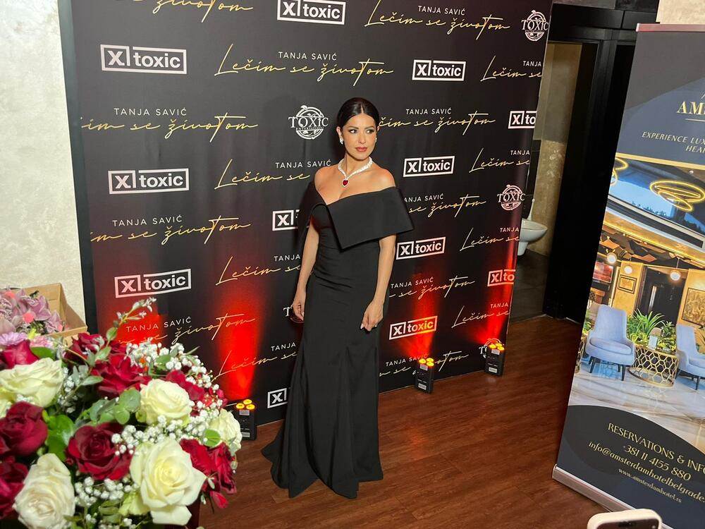 Tanja Savić na promociji