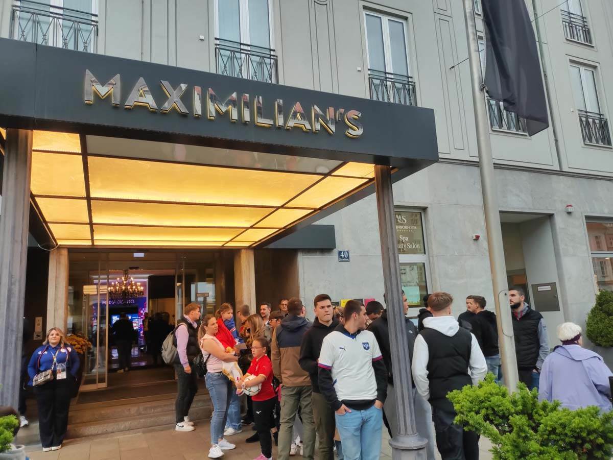 Doček reprezentacije Srbije u Nemačkoj na Evropskom prvenstvu 2024