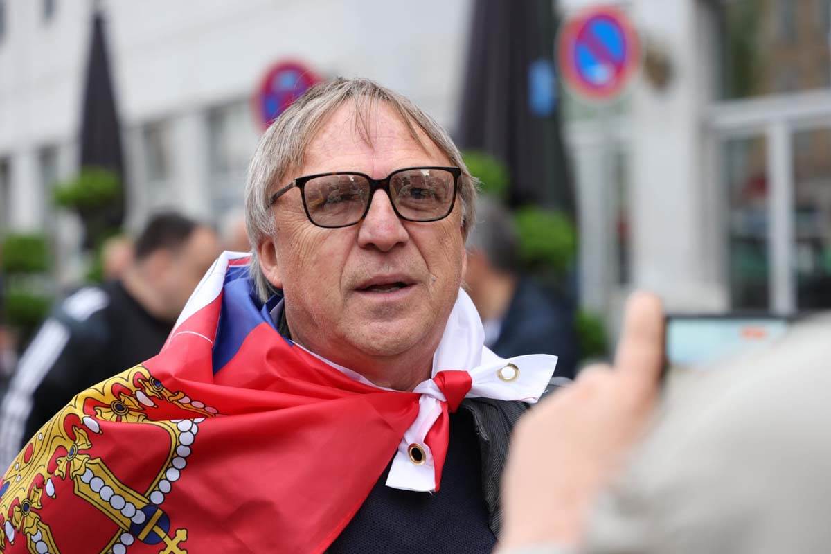 Doček reprezentacije Srbije u Nemačkoj na Evropskom prvenstvu 2024