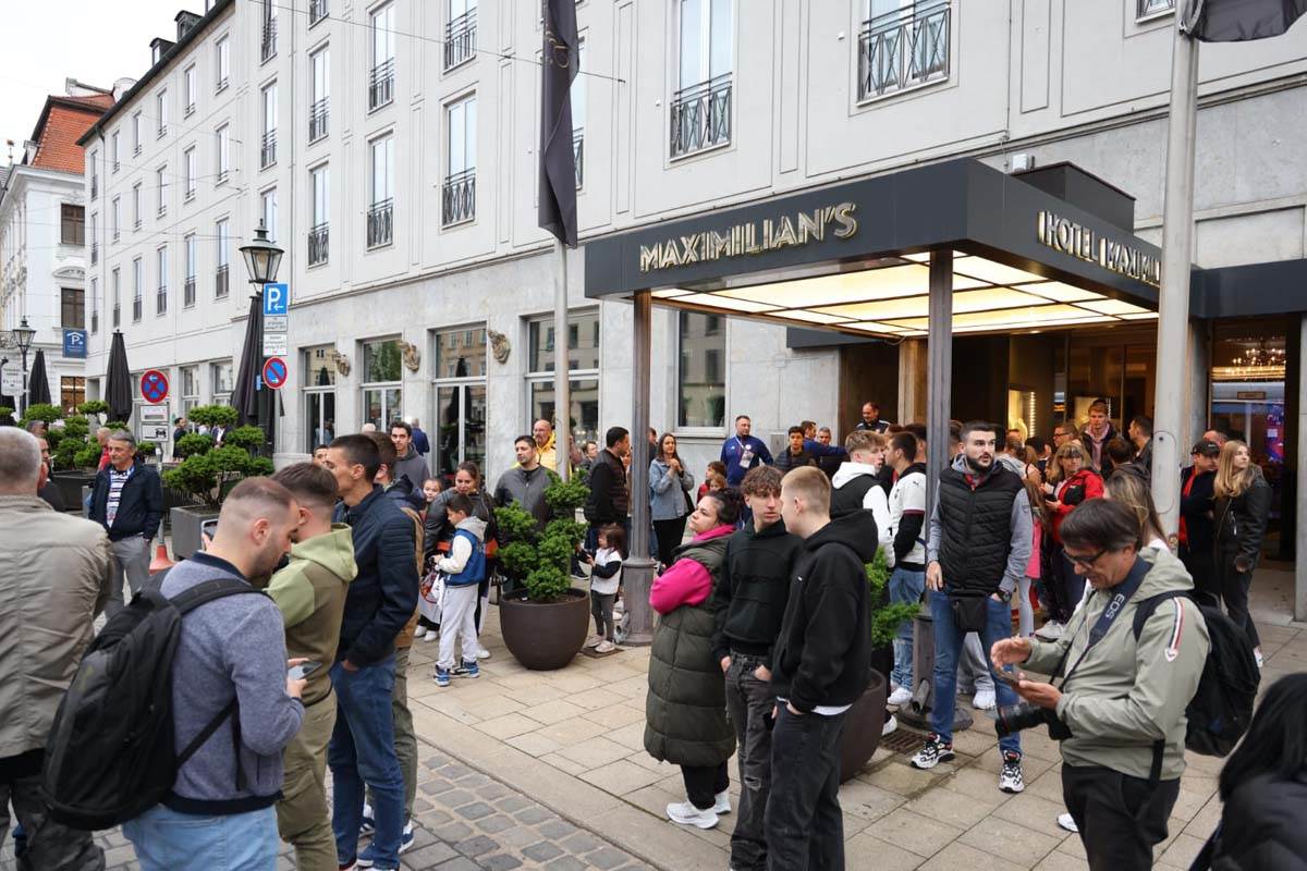 Doček reprezentacije Srbije u Nemačkoj na Evropskom prvenstvu 2024