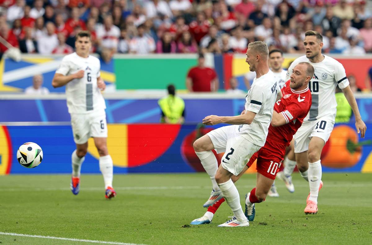 EURO2024 Slovenija Danska