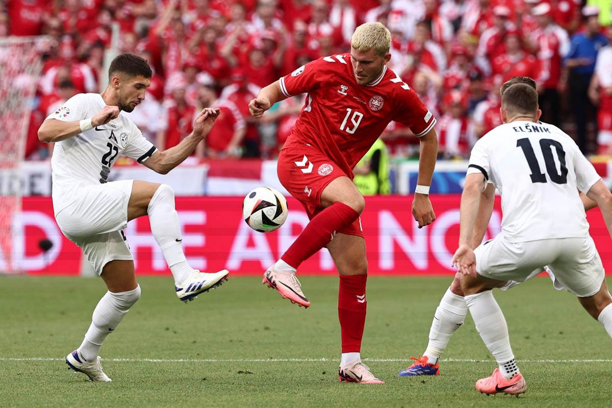 EURO2024 Slovenija Danska