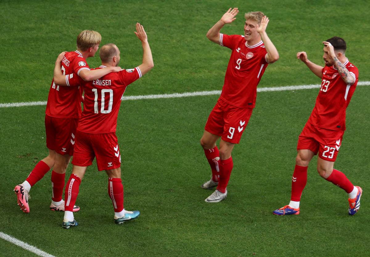 EURO2024 Slovenija Danska