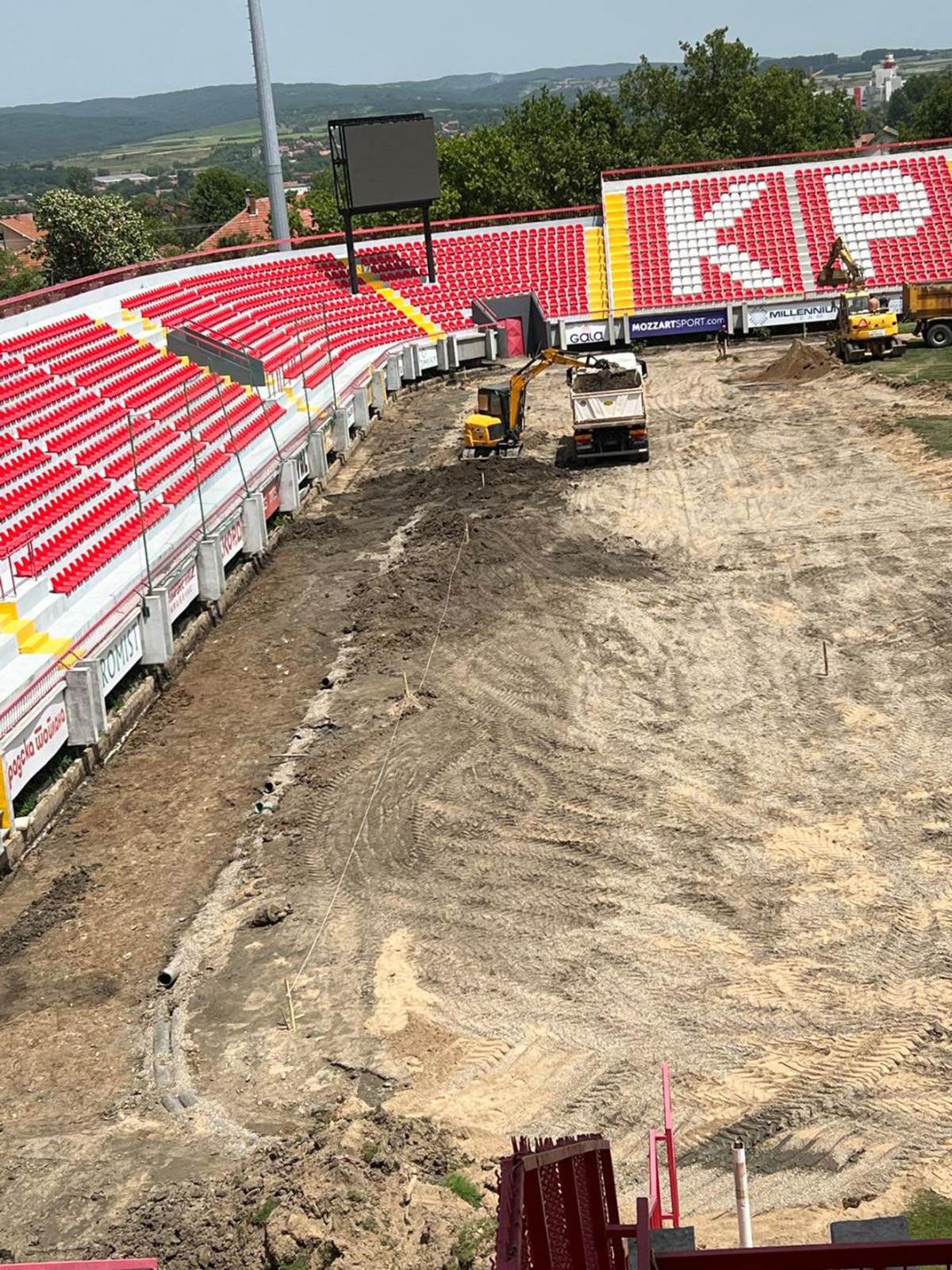 FSS renovira terene u Srbiji