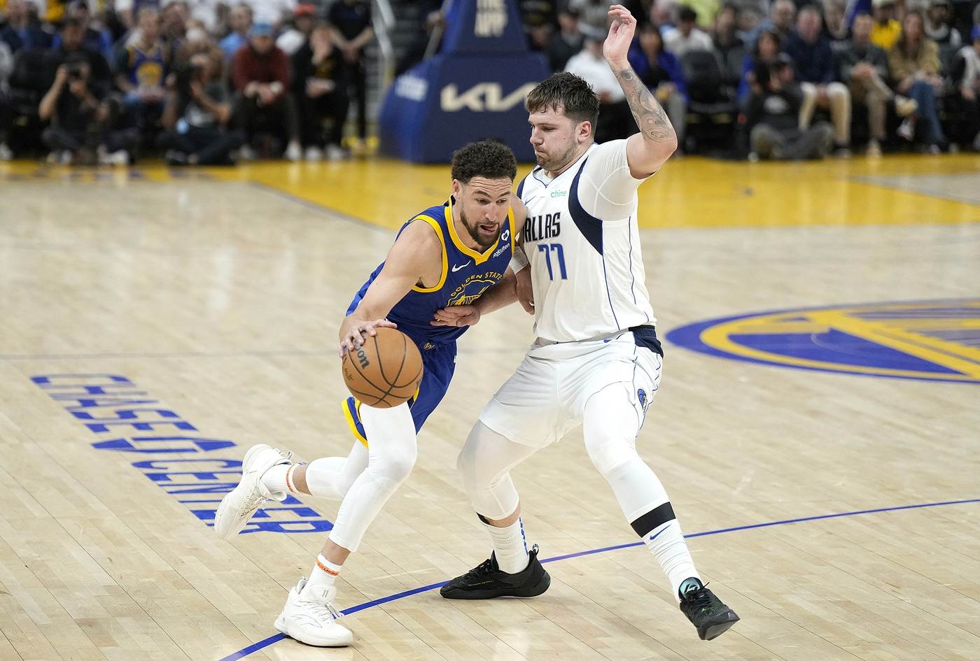 Klej Tompson i Luka Dončić
