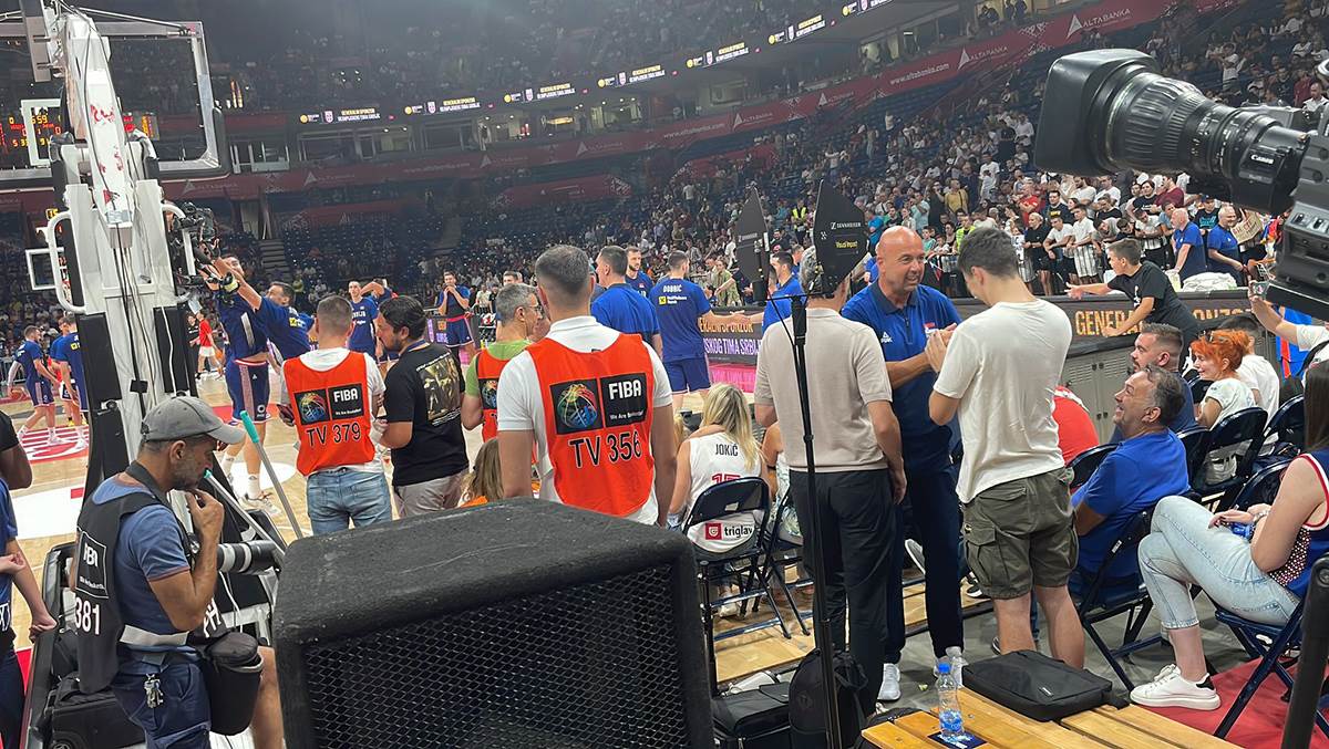 Natalija Jokić sa ćerkom na utakmici