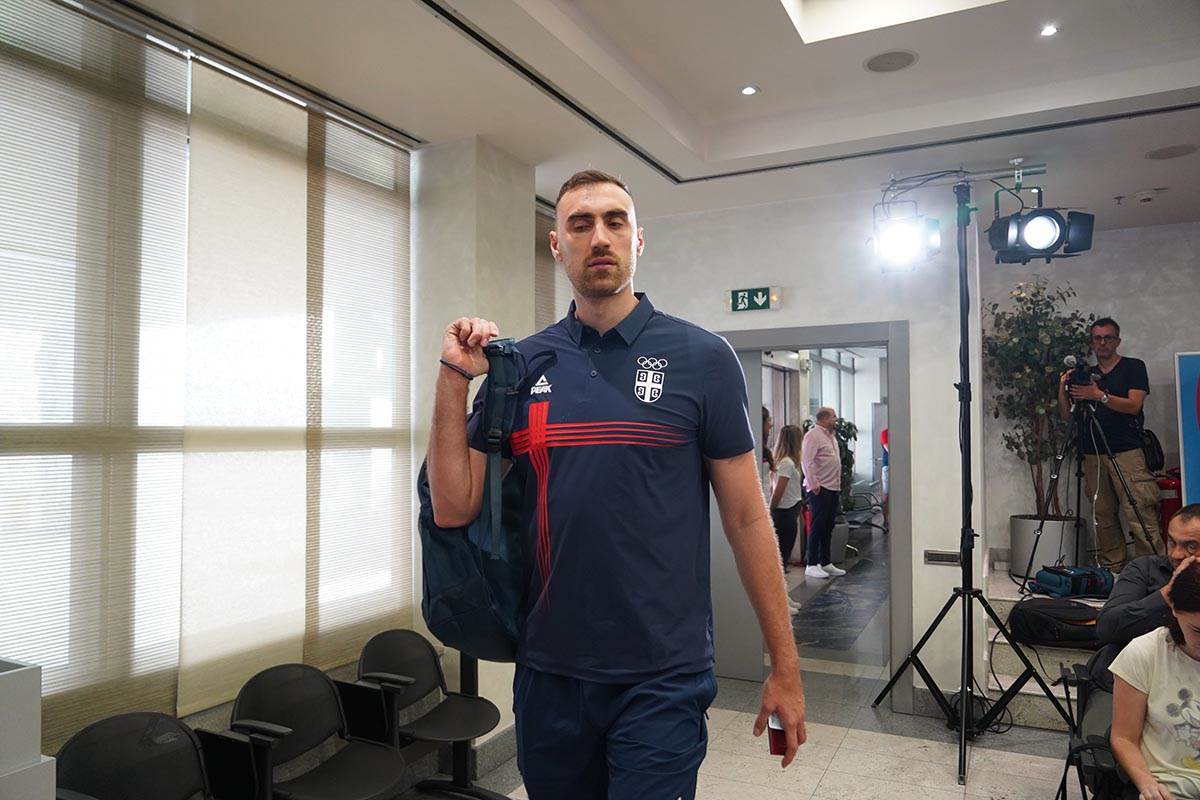 Svetisav Pešić konferencija za medije livestream pred put na Olimpijske igre